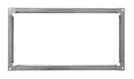 Фланец прямоугольного сечения из шины R20, R30
